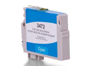 Compatible Epson T3472 34XL Cyan 950 Page Yield